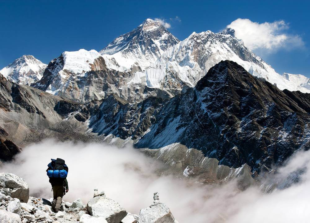 Mount Everest beklimmen