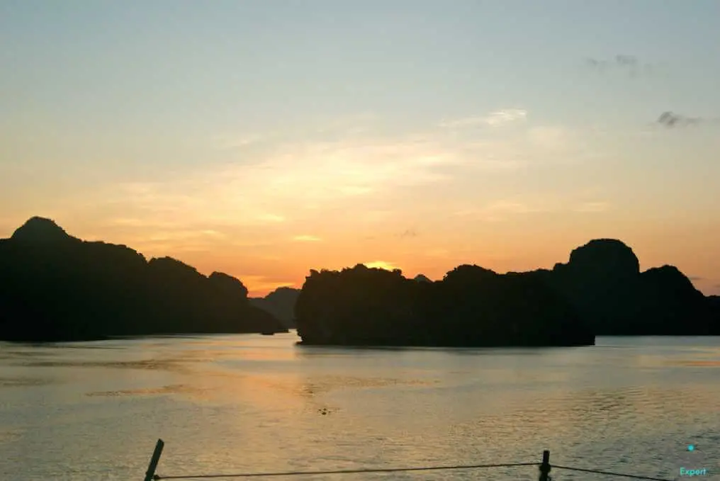 Zonsondergang Vietnam
