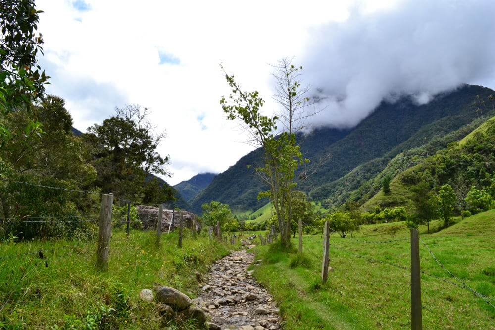 Route door Colombia