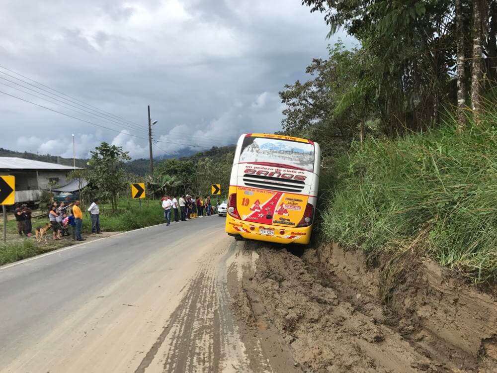 de bus in Ecuador