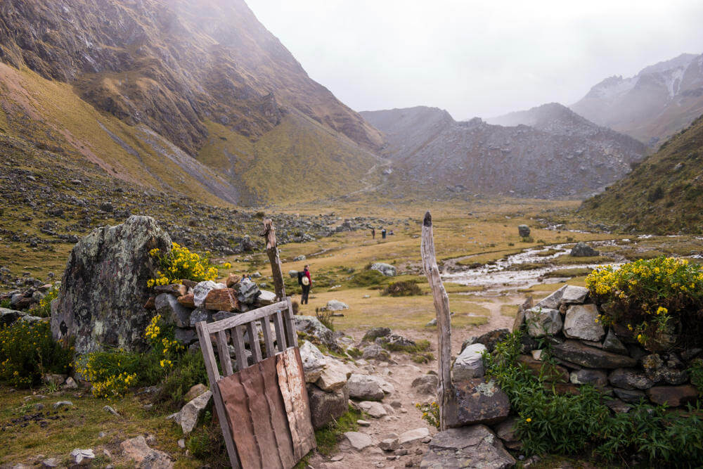 alternatieve routes voor Inca Trail