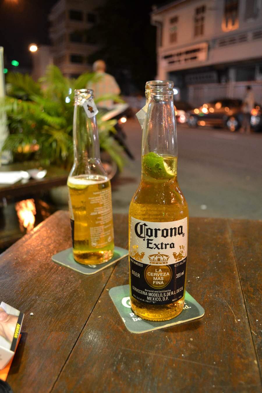 Corona biertjes