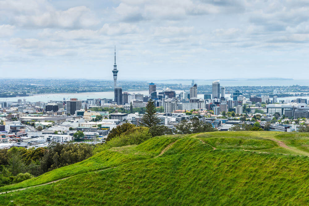 Mount Eden in Auckland