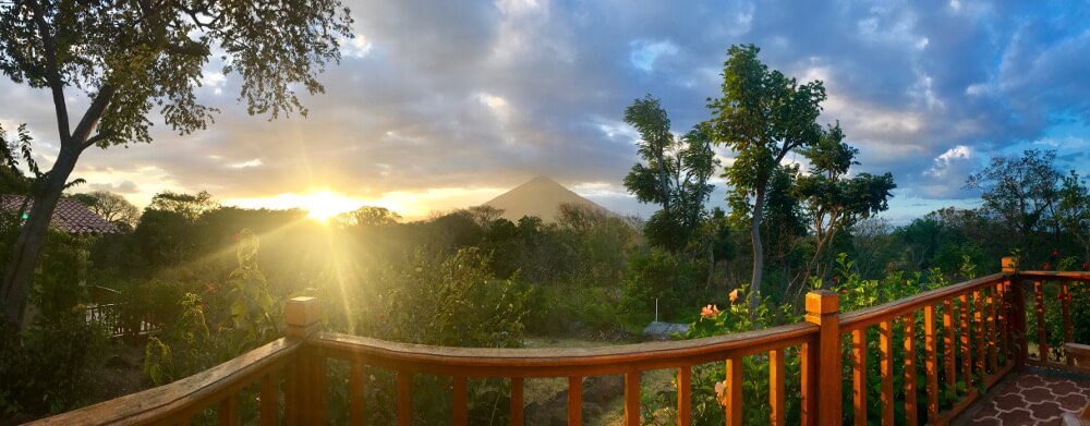 Zonsondergang Ometepe