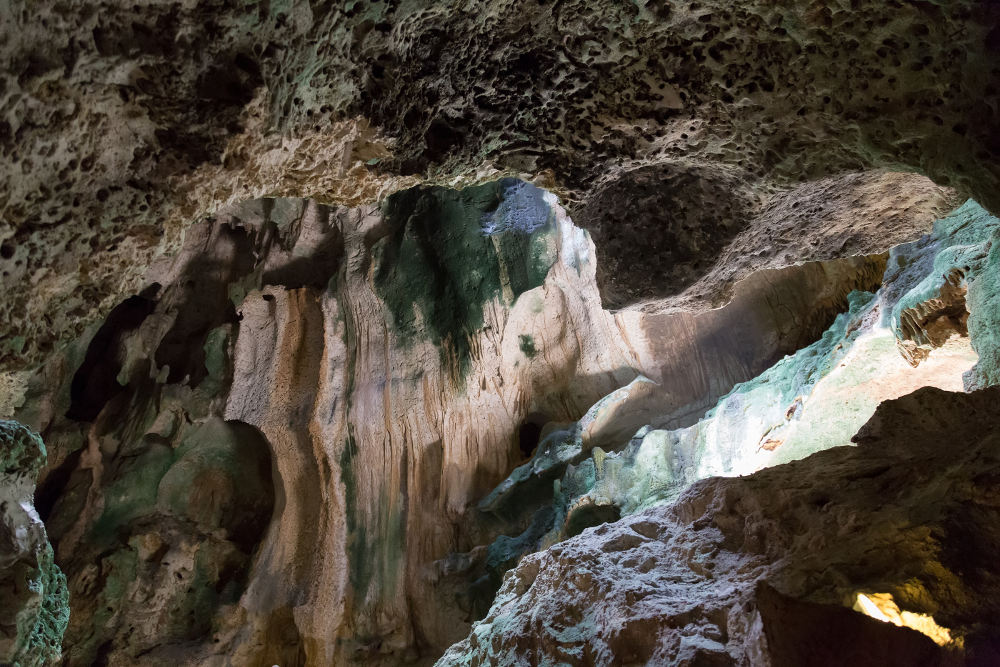 Hato grotten in Curacao