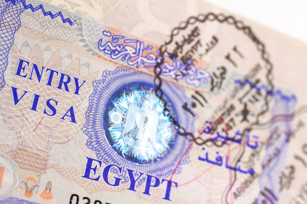 Visum voor Egypte