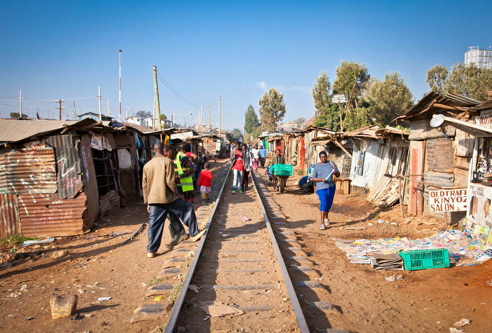 sloppenwijk Kibera