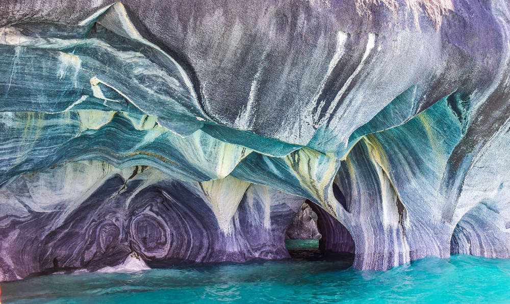 marble caves Chili