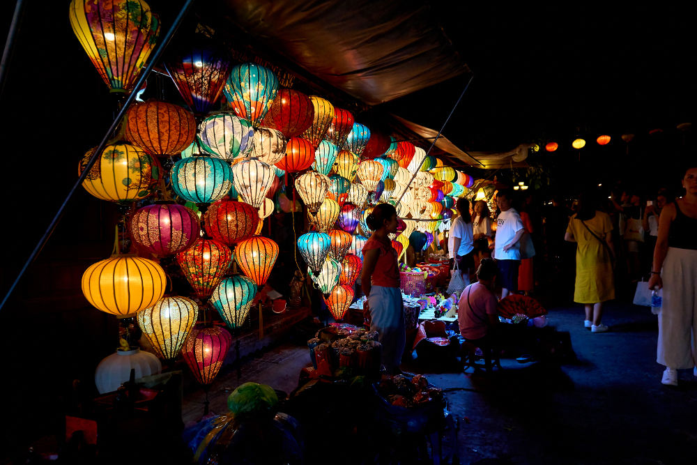 Hoi An Festival lantaarns in Vietnam
