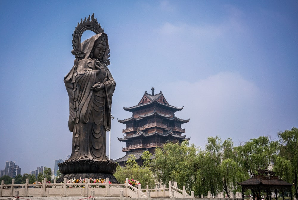 Guiyuan Buddhist Temple in Wuhan