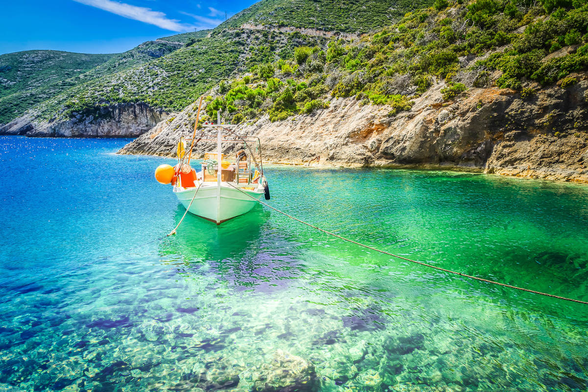 Vissersboot Griekenland